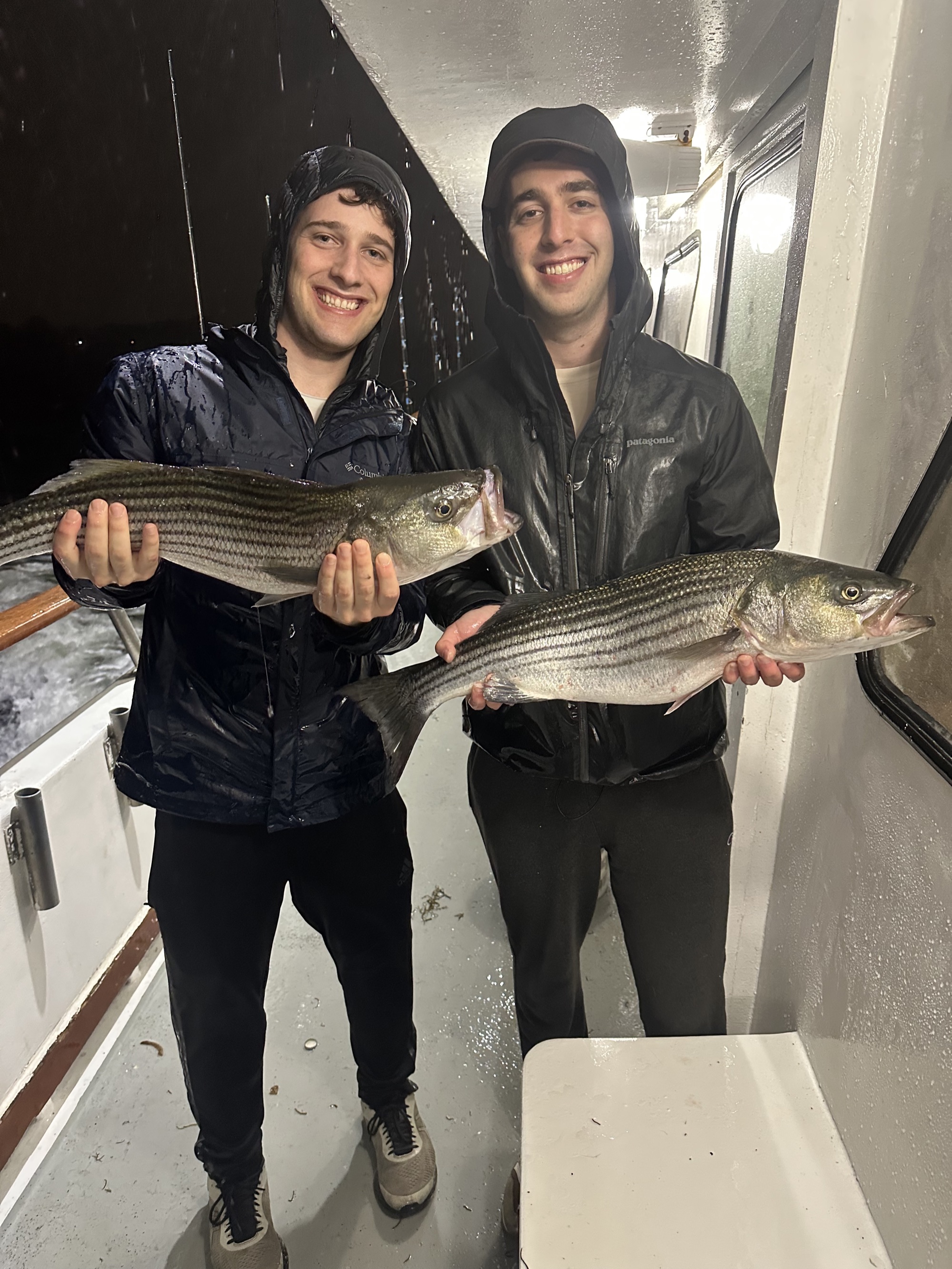 Doubled up with brother